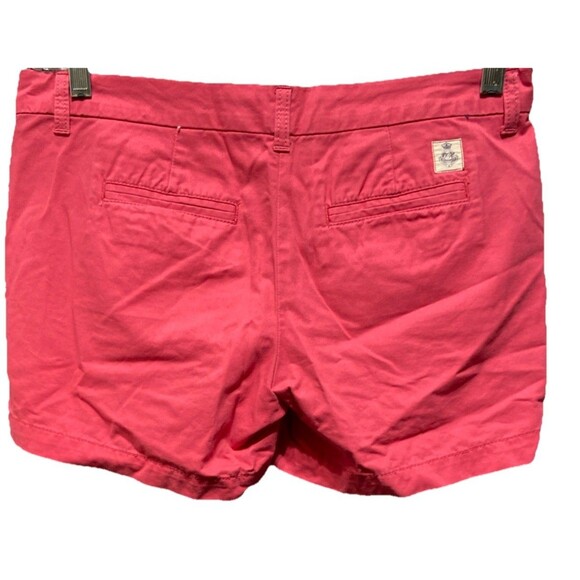 Tommy Hilfiger Women’s Shorts Size 4 Pink Chino Style w/ Pockets & Zip Closure - Picture 3 of 7